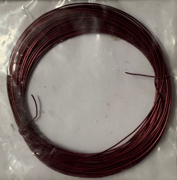 Metalldraht (Kupferlackdraht) violett